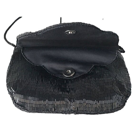 Vintage Beaded Handbag Purse Evening Clutch Prom - Picture 3 of 6